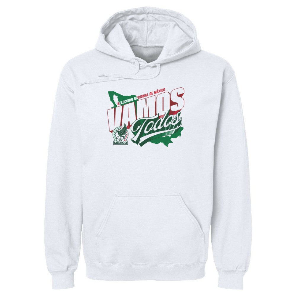 Mexico National Team 500 Level Vamos Todos Country Pullover Hoodie - White online