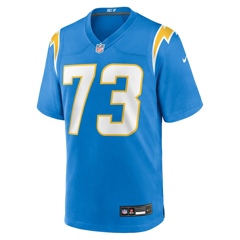 Mekhi Becton Los Angeles Chargers Team Game Jersey - Powder Blue | Nike for sale