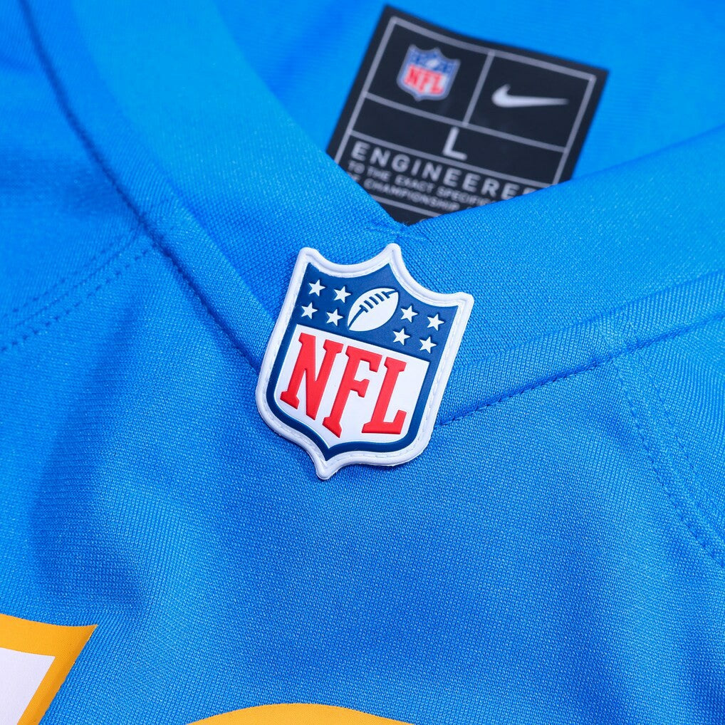 Mekhi Becton Los Angeles Chargers Team Game Jersey - Powder Blue | Nike for sale