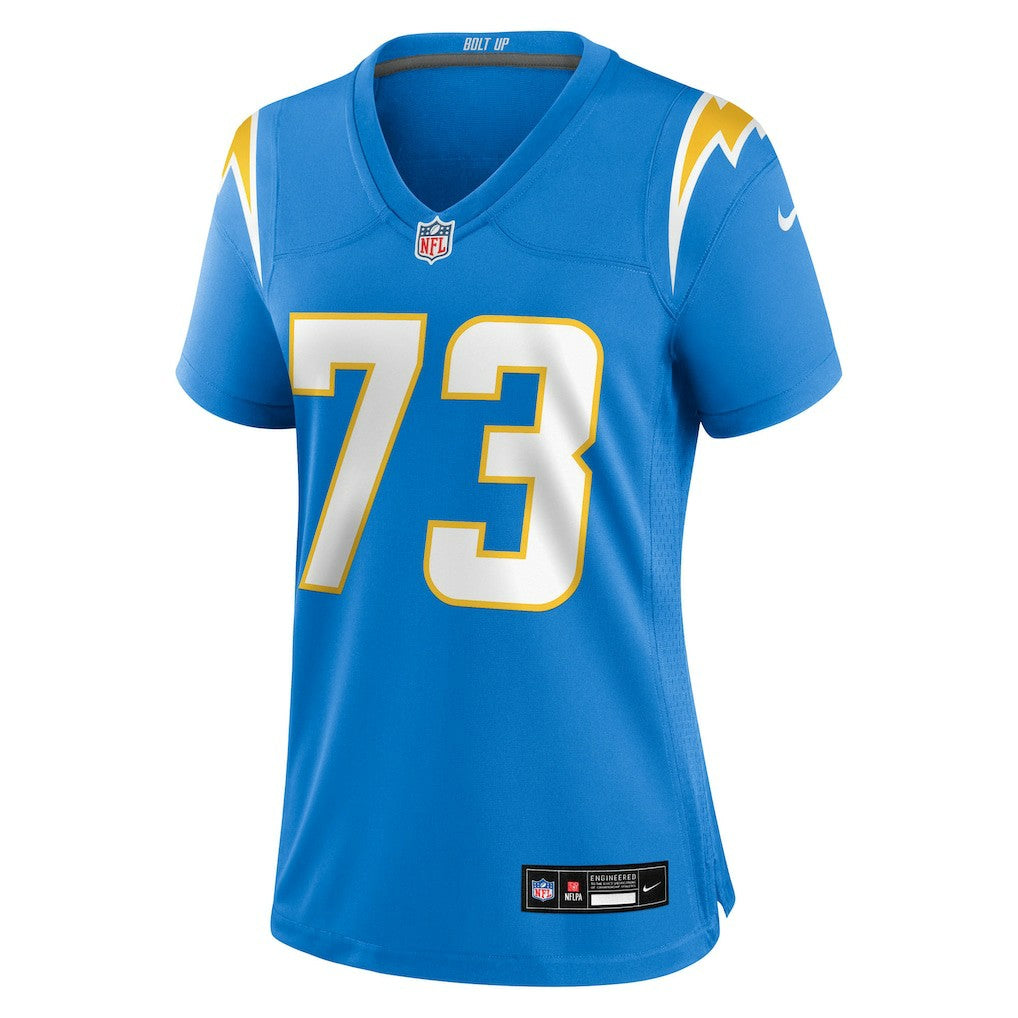 Mekhi Becton Los Angeles Chargers Women's Team Game Jersey - Powder Blue | Nike cheap