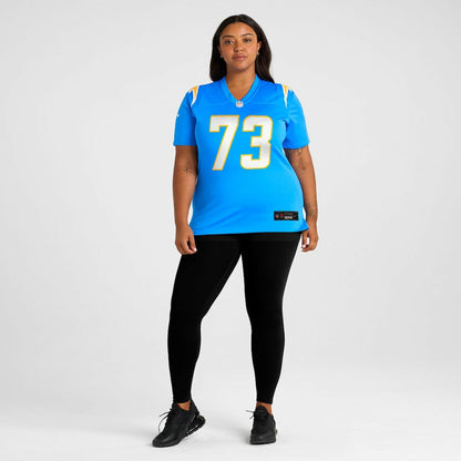 Mekhi Becton Los Angeles Chargers Women's Team Game Jersey - Powder Blue | Nike cheap