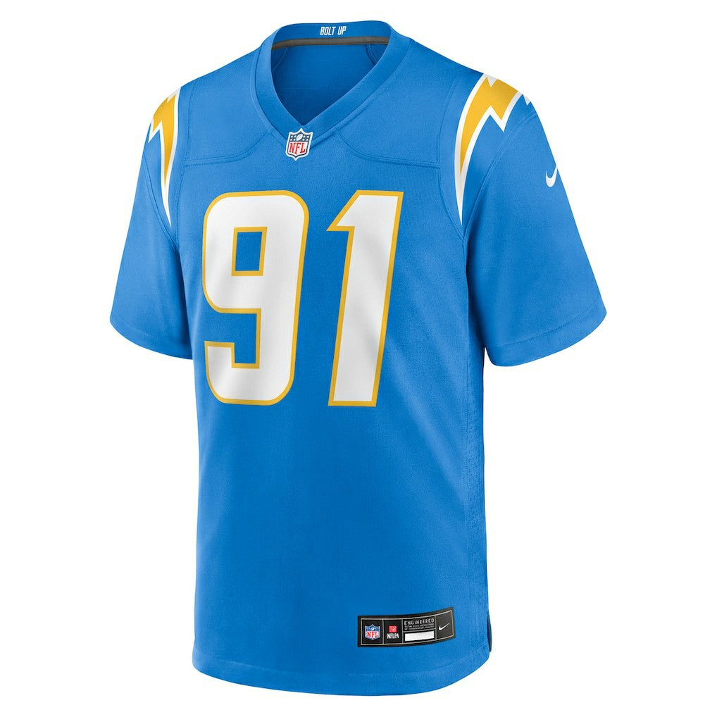 Da'Shawn Hand Los Angeles Chargers Team Game Jersey - Powder Blue | Nike sale