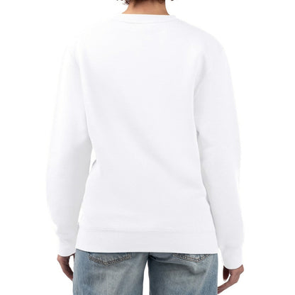 New York Yankees G-III 4Her by Carl Banks Women's Pinstripe Circle Team Fleece Pullover Sweatshirt - White