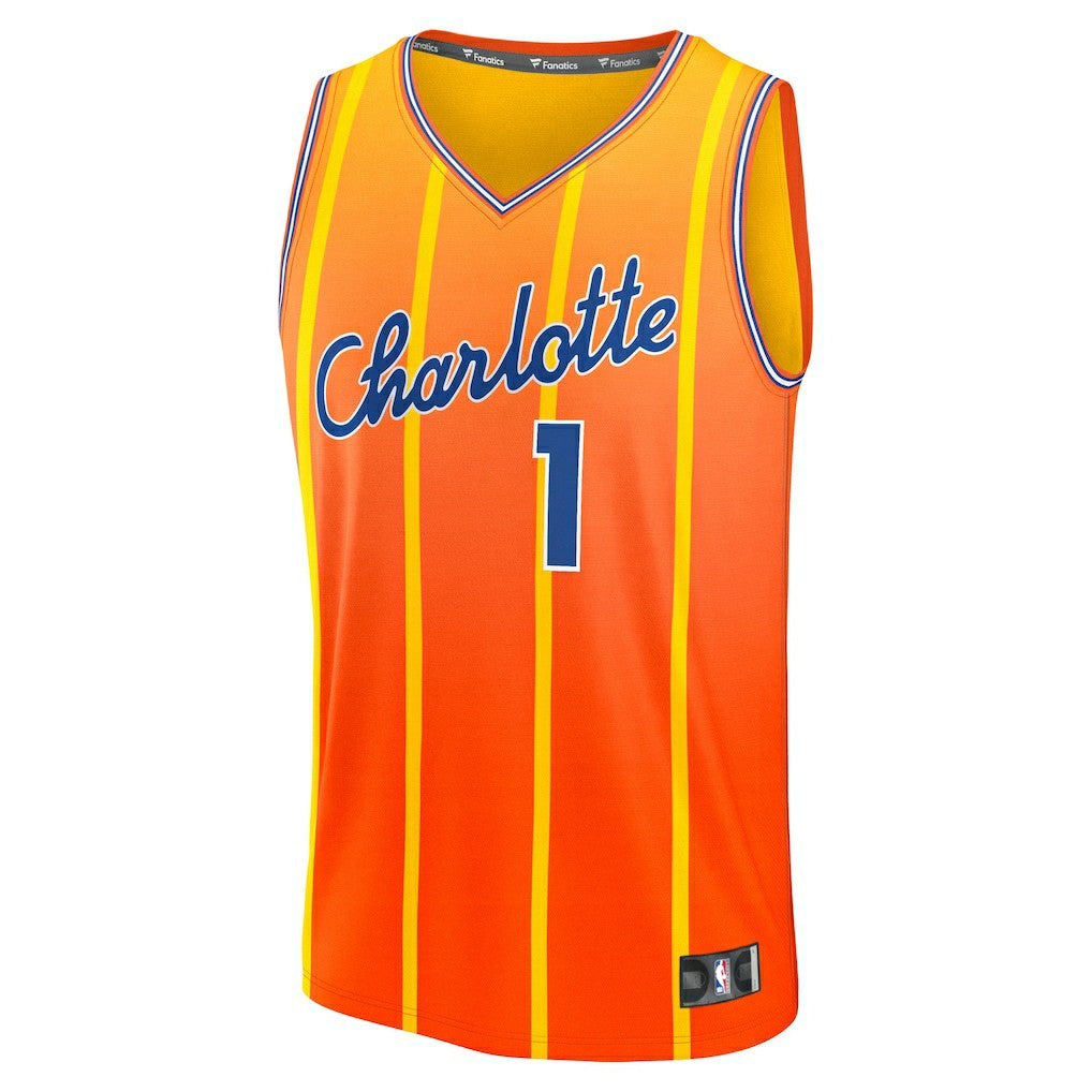 LaMelo Ball Charlotte Hornets 2025/26 City Edition Fast Break Jersey - Orange | Fanatics outlet