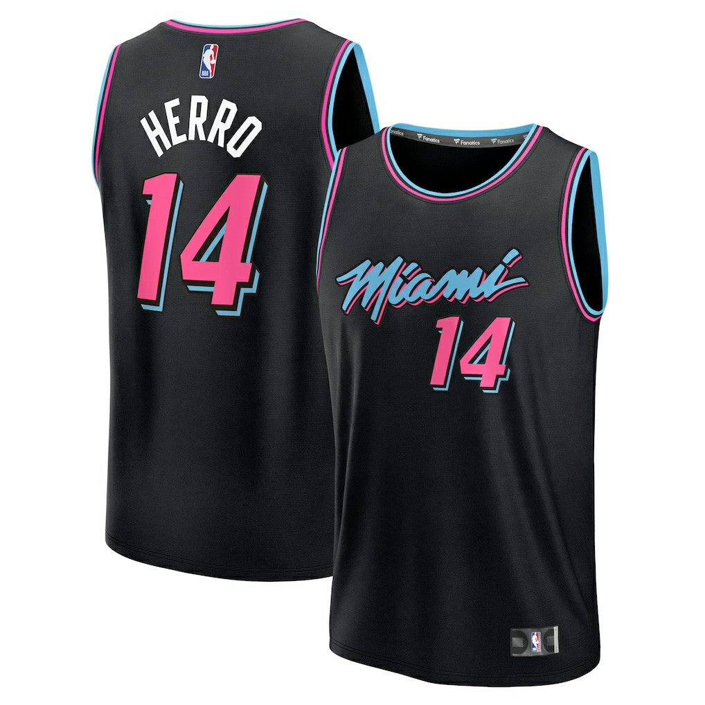 Tyler Herro Miami Heat Youth 2025/26 City Edition Fast Break Jersey - Black | Fanatics outlet