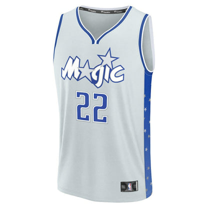 Franz Wagner Orlando Magic Youth 2025/26 City Edition Fast Break Jersey - Silver | Fanatics sale