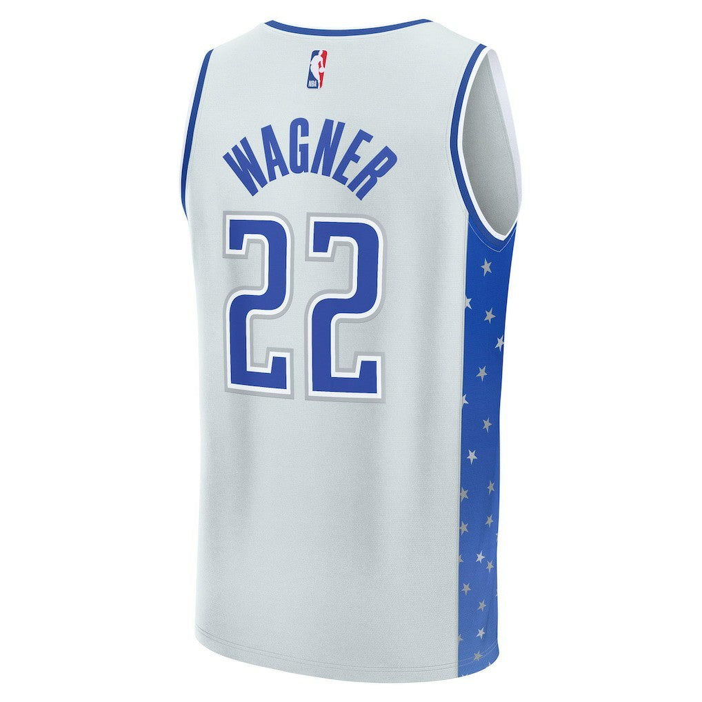 Franz Wagner Orlando Magic Youth 2025/26 City Edition Fast Break Jersey - Silver | Fanatics sale