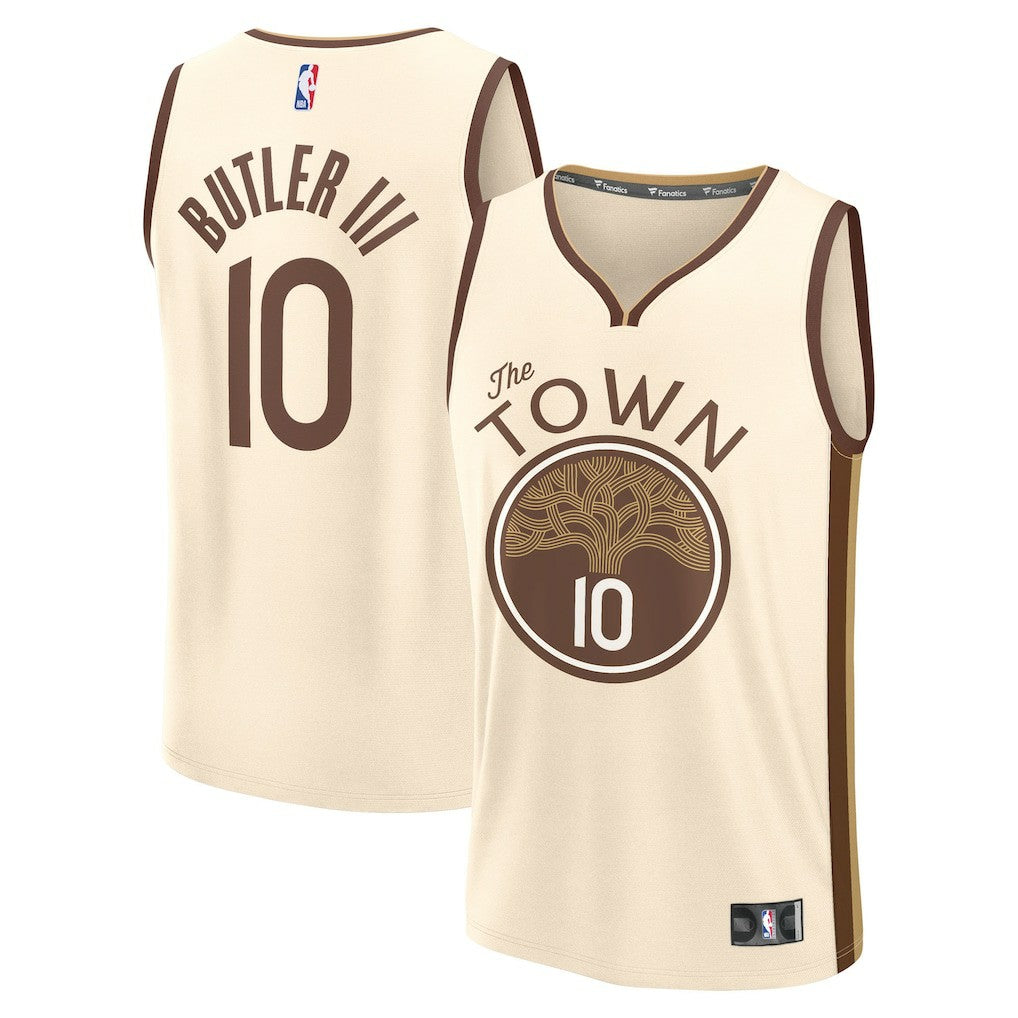 Jimmy Butler III Golden State Warriors Youth 2025/26 City Edition Fast Break Jersey sale - Tan | Fanatics sale