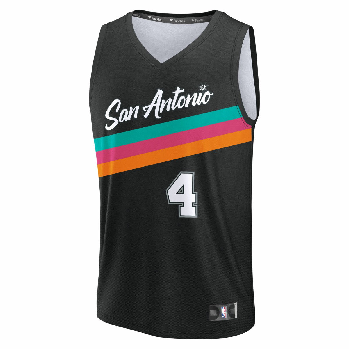 De'Aaron Fox San Antonio Spurs Youth 2025/26 City Edition Fast Break Jersey - Black | Fanatics shop