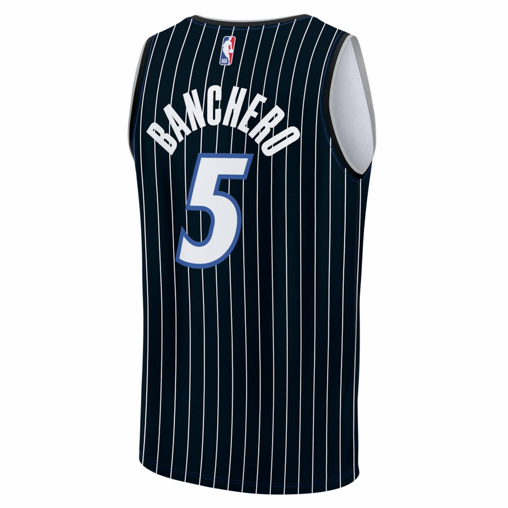 Paolo Banchero Orlando Magic Fast Break Jersey - Statement Edition - Black | Fanatics for sale