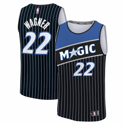 Franz Wagner Orlando Magic Youth Fast Break Jersey - Statement Edition - Black | Fanatics shop