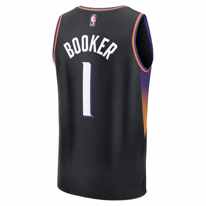 Devin Booker Phoenix Suns Youth Fast Break Jersey - Statement Edition - Black | Fanatics sale
