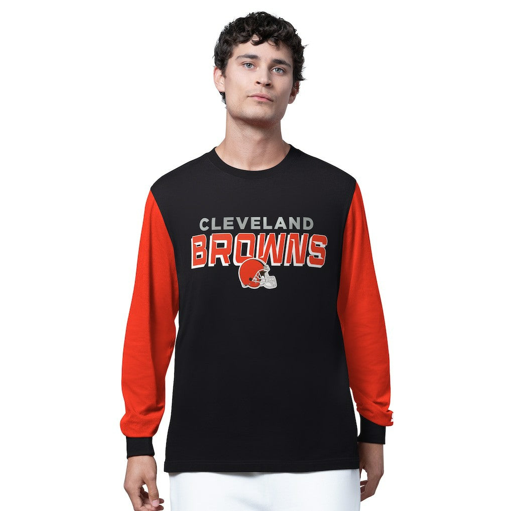Cleveland Browns Starter Thursday Night Gridiron Long Sleeve T-Shirt- Black online