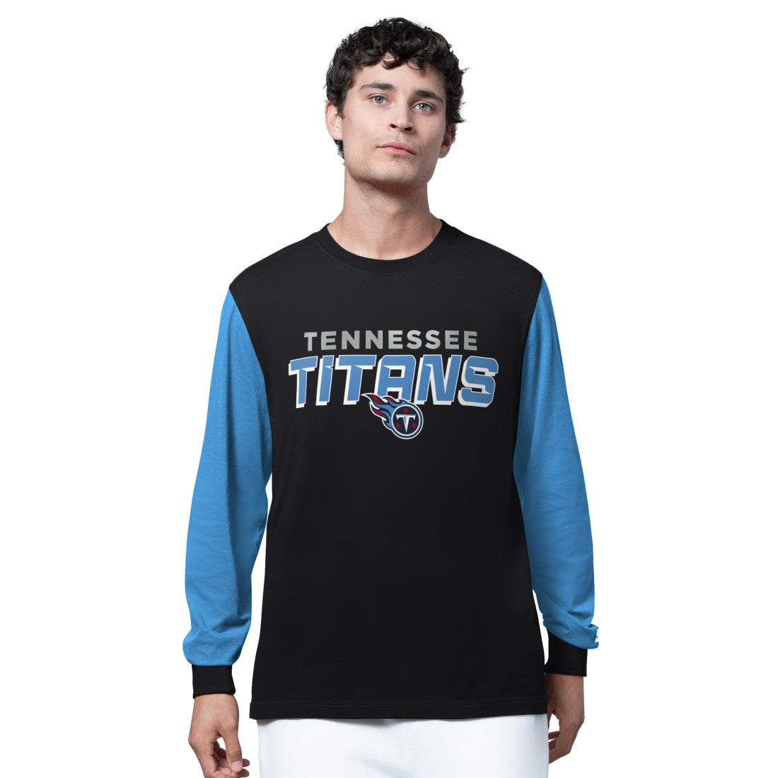 Tennessee Titans Starter Thursday Night Gridiron Long Sleeve T-Shirt- Black sale