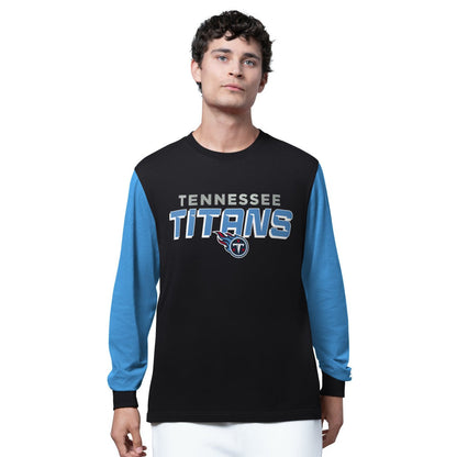 Tennessee Titans Starter Thursday Night Gridiron Long Sleeve T-Shirt- Black sale