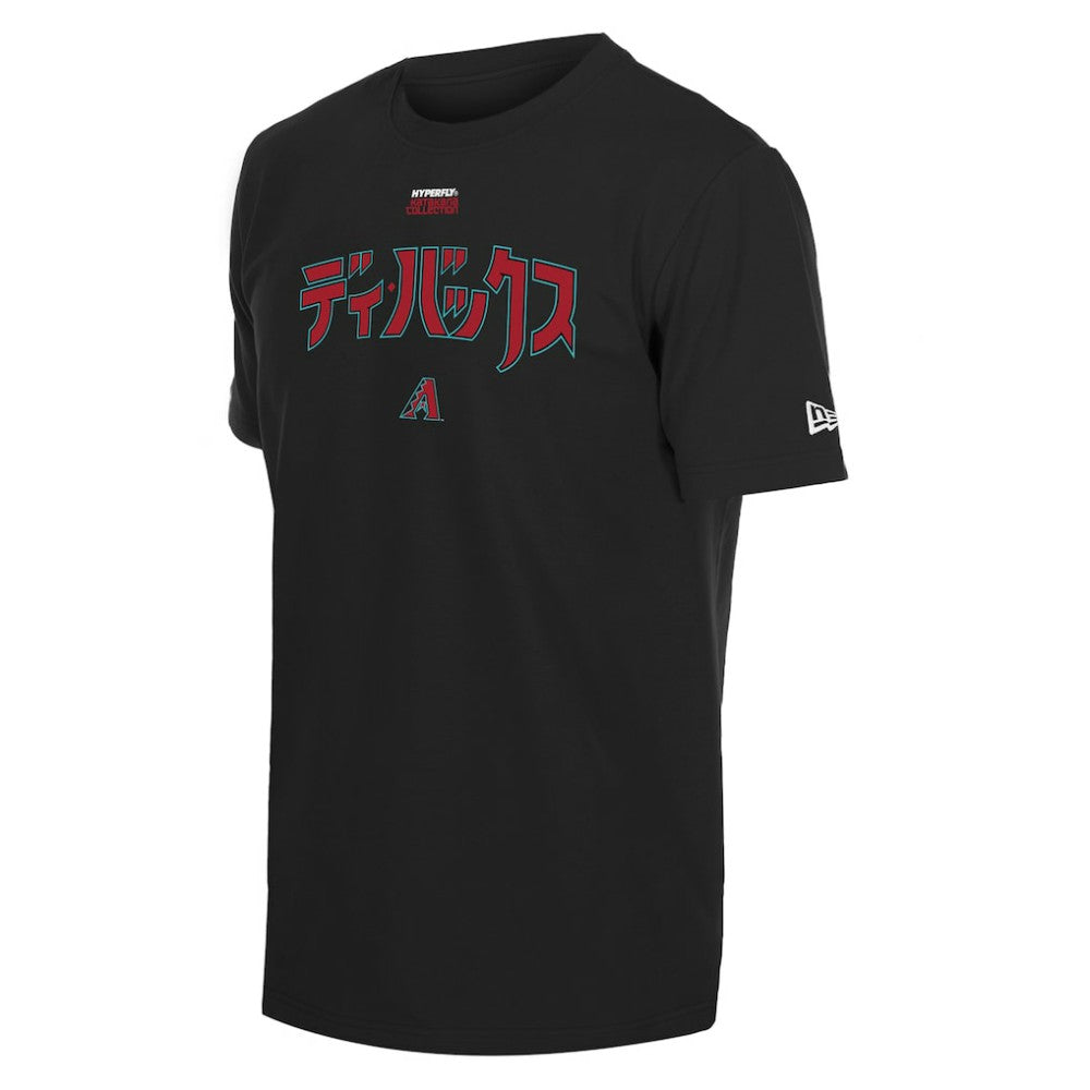 Arizona Diamondbacks x Hyperfly T-Shirt - Black | New Era