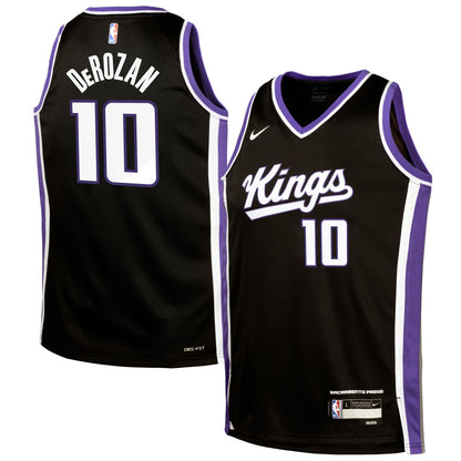 DeMar DeRozan Sacramento Kings Youth Swingman Jersey - Icon Edition - Black | Nike shop