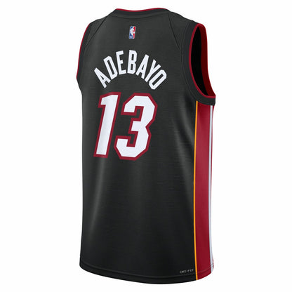 Bam Adebayo Miami Heat Youth Swingman Jersey - Icon Edition - Black | Nike on sale