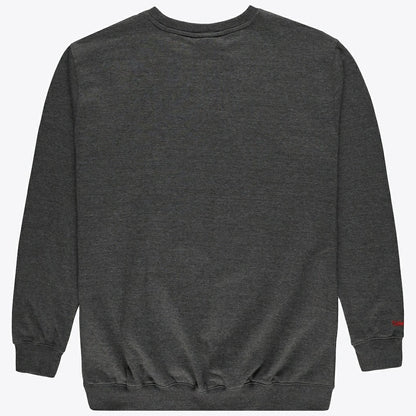 Chicago Bulls Hardwood Classics Big & Tall Crewneck Sweatshirt - Heather Charcoal | Mitchell & Ness outlet