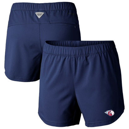Cleveland Guardians Women's Tamiami Pull-On Shorts - Navy | Columbia