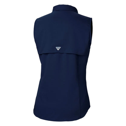 Los Angeles Angels Women's Tamiami Sleeveless Shirt - Navy | Columbia