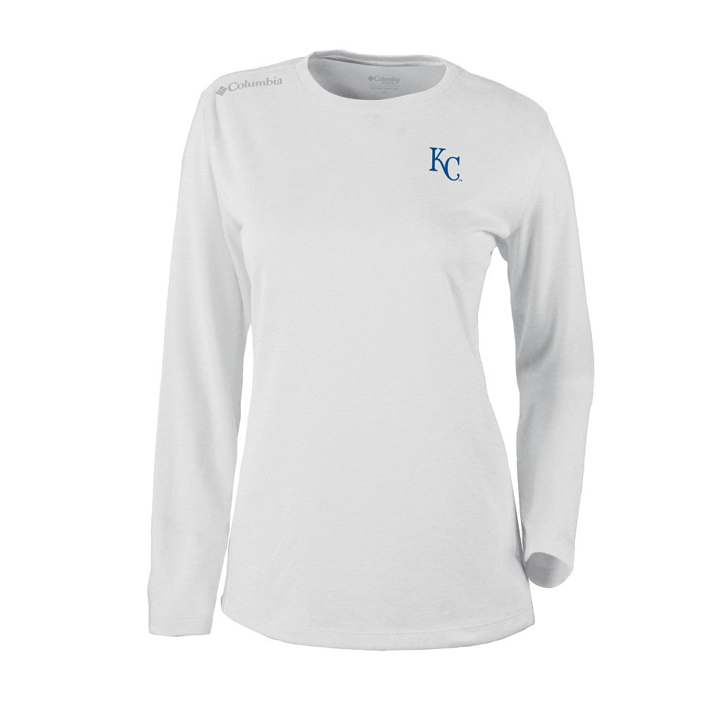 Kansas City Royals Shotgun Long Sleeve T-Shirt - White | Columbia