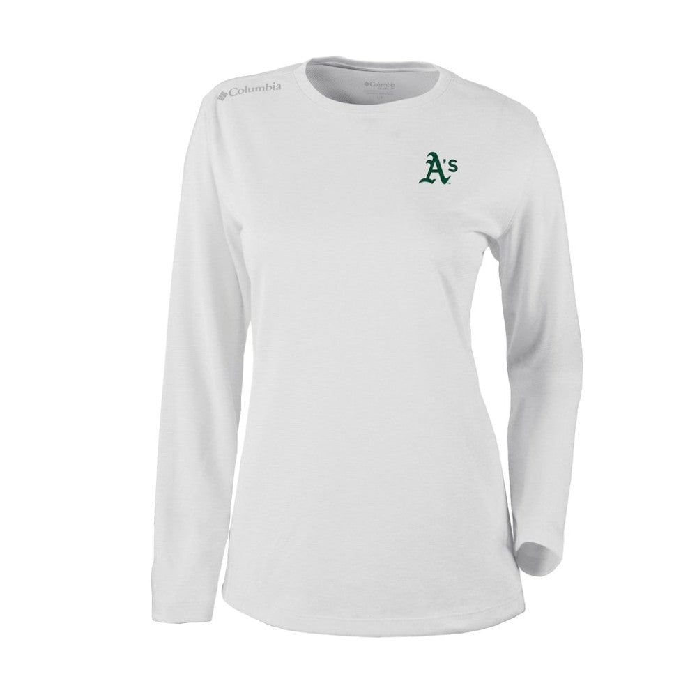 Athletics Shotgun Long Sleeve T-Shirt - White | Columbia