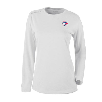 Toronto Blue Jays Shotgun Long Sleeve T-Shirt - White | Columbia