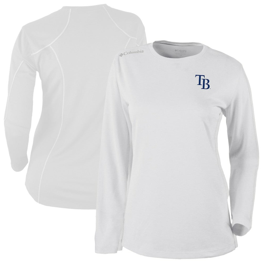 Tampa Bay Rays Shotgun Long Sleeve T-Shirt - White | Columbia