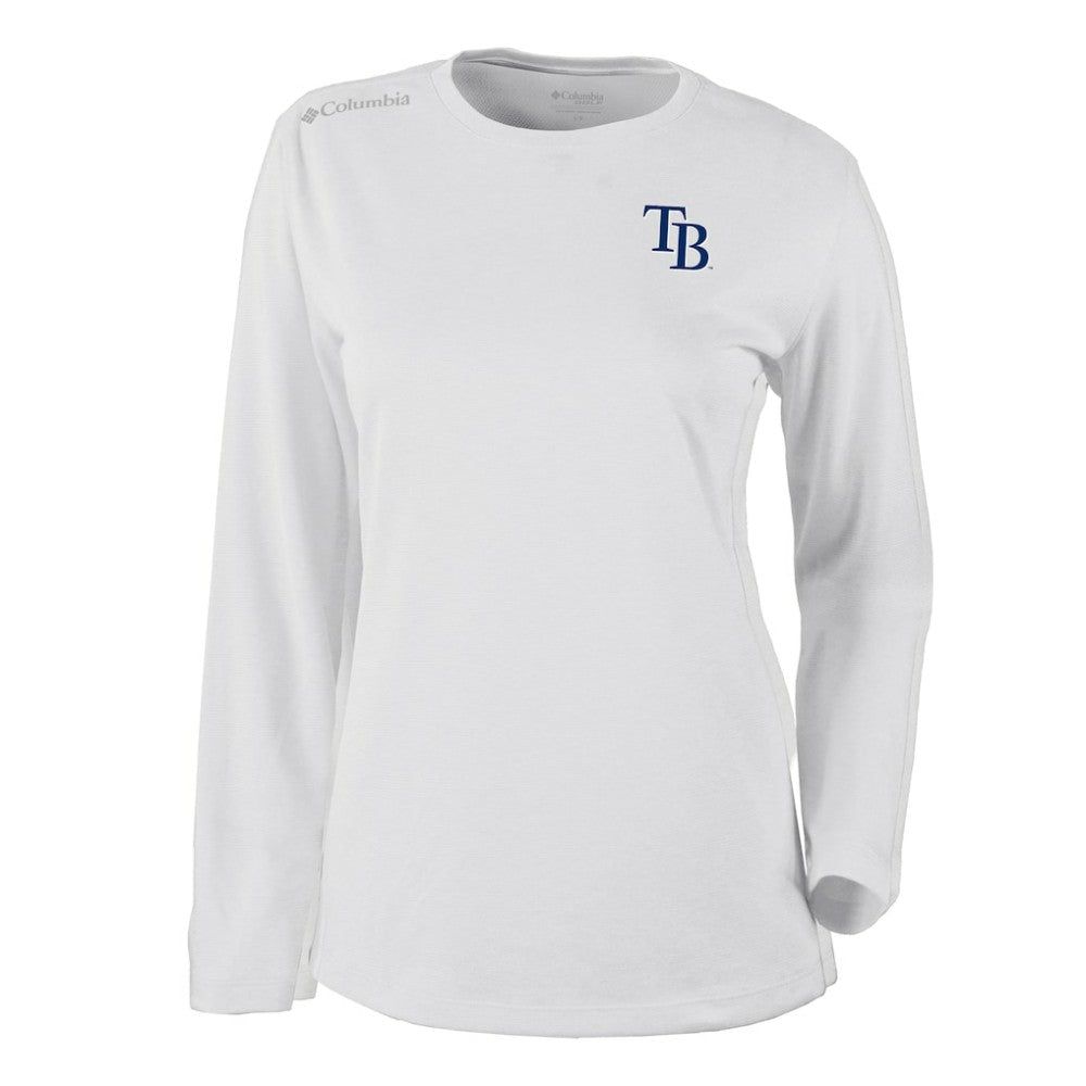 Tampa Bay Rays Shotgun Long Sleeve T-Shirt - White | Columbia