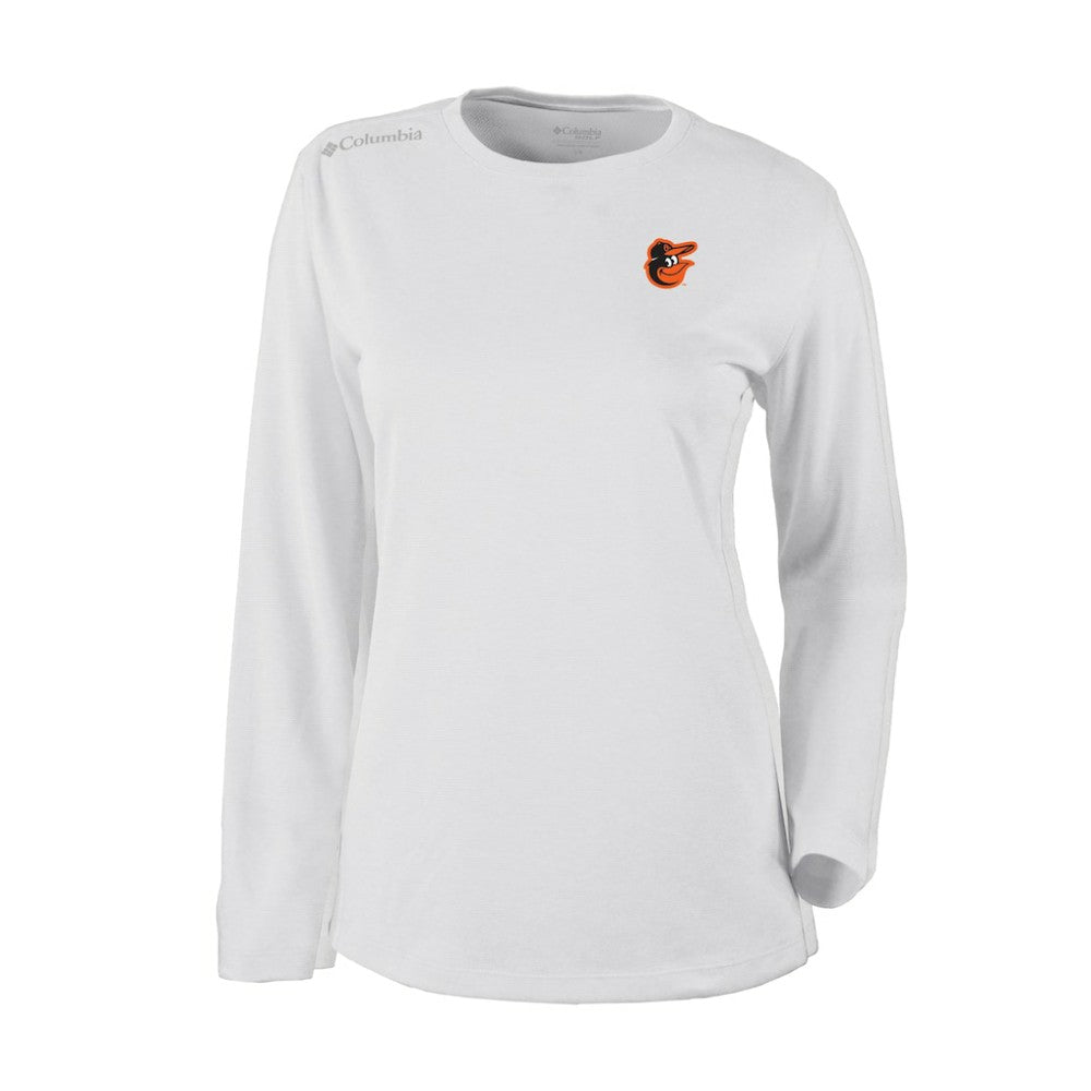 Baltimore Orioles Shotgun Long Sleeve T-Shirt - White | Columbia
