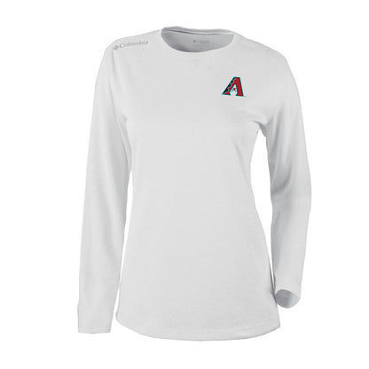 Arizona Diamondbacks Shotgun Long Sleeve T-Shirt - White | Columbia
