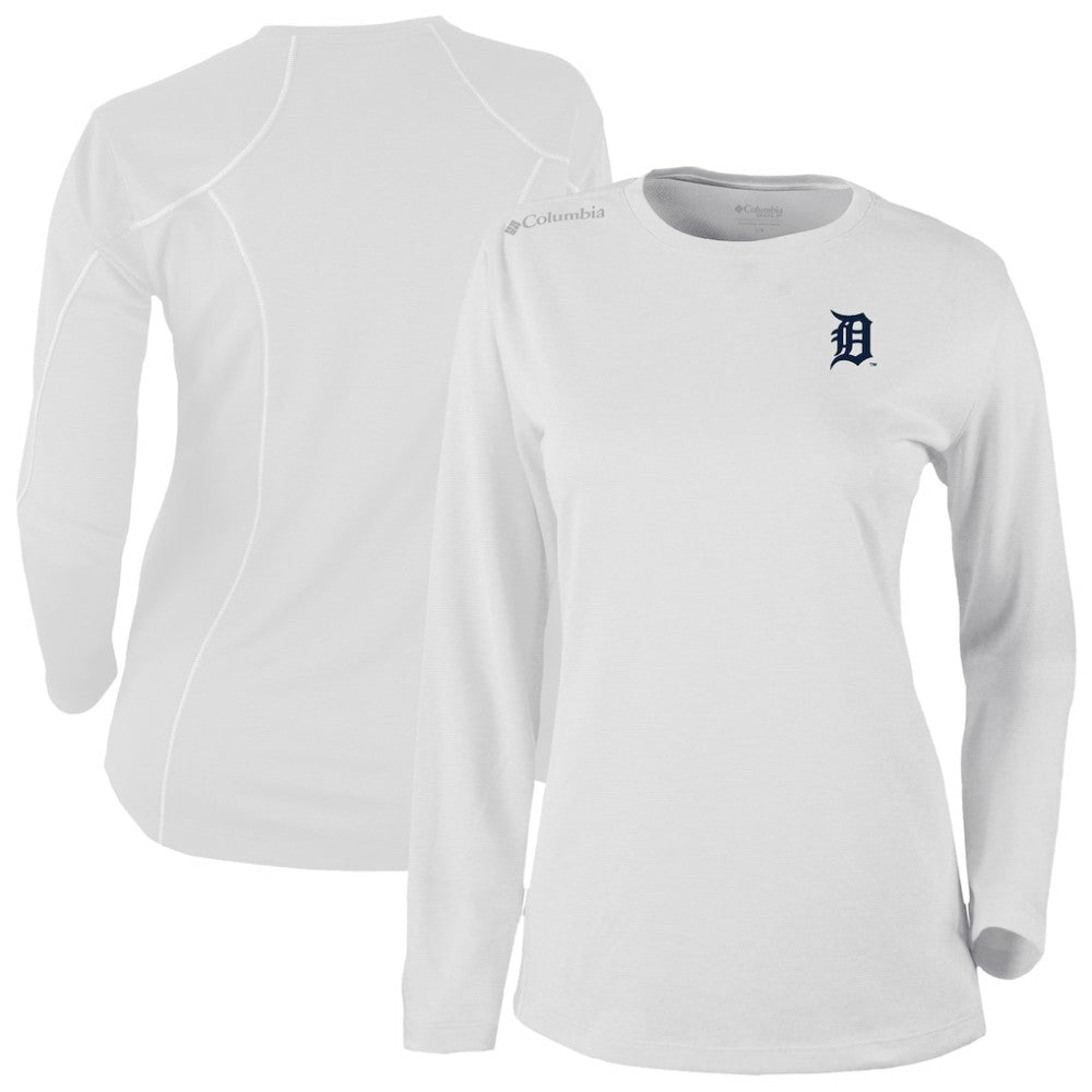 Detroit Tigers Shotgun Long Sleeve T-Shirt - White | Columbia