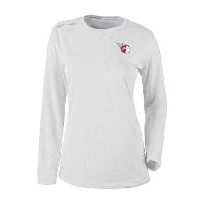 Cleveland Guardians Shotgun Long Sleeve T-Shirt - White | Columbia