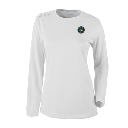 Milwaukee Brewers Shotgun Long Sleeve T-Shirt - White | Columbia