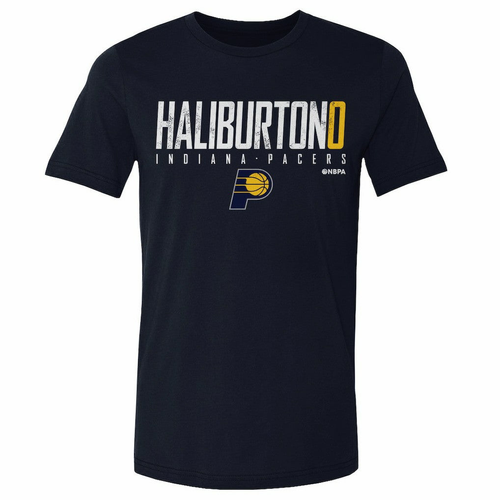 Tyrese Haliburton Indiana Pacers 500 Level Elite T-Shirt - Navy outlet