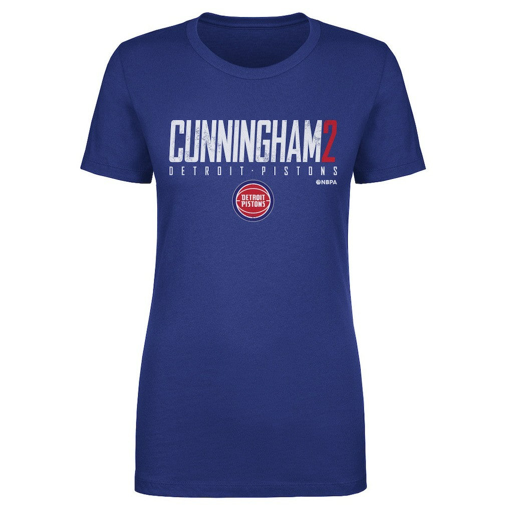 Cade Cunningham Detroit Pistons 500 Level Women's Elite T-Shirt sale - Blue online