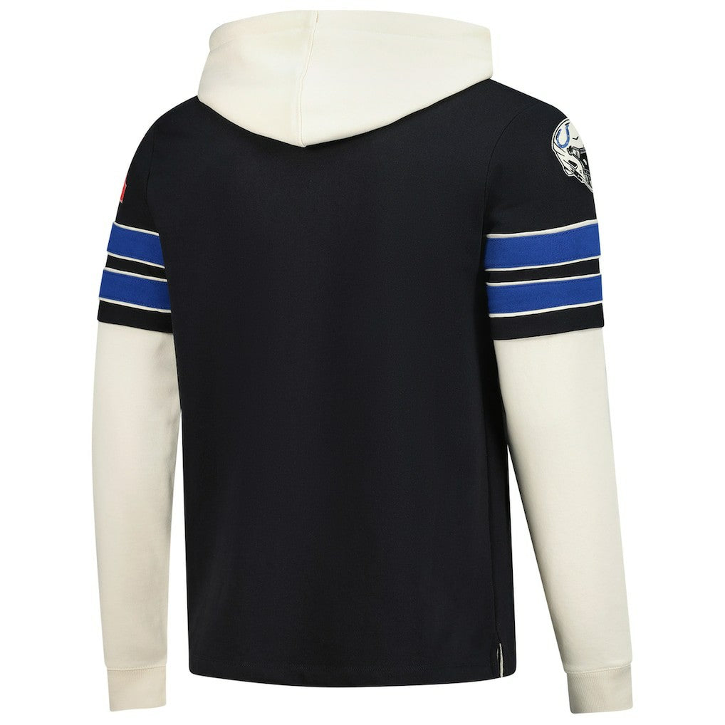Indianapolis Colts '47 Split Zone Cornerback Duo Hoodie - Black sale