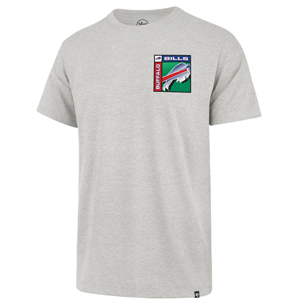 Buffalo Bills '47 Chrome Plate Franklin T-Shirt - Gray for sale