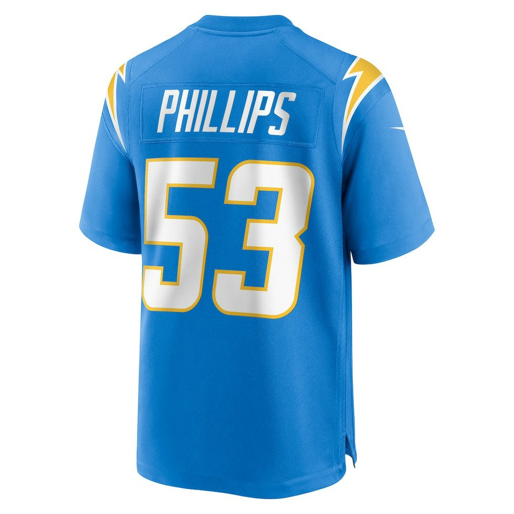 Del'Shawn Phillips Los Angeles Chargers Team Game Jersey - Powder Blue | Nike on sale