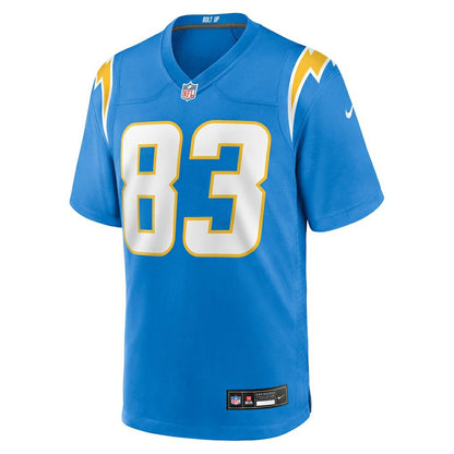Tyler Conklin Los Angeles Chargers Team Game Jersey - Powder Blue | Nike outlet