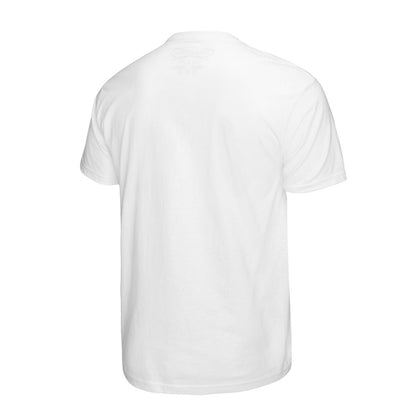 Shaquille O'Neal Los Angeles Lakers Commemorative Collage T-Shirt - White | Mitchell & Ness sale