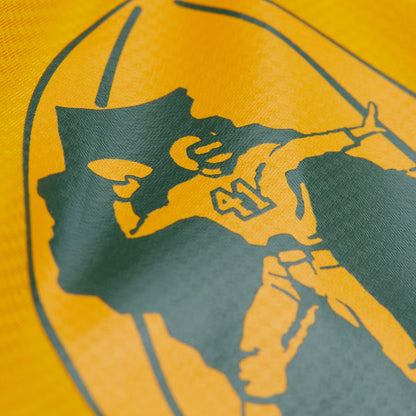 Green Bay Packers Tie Breaker Vintage Logo Lightweight Anorak Half-Zip Windbreaker - Gold/Green sale