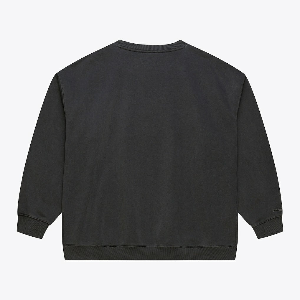 Buffalo Bills Downtown Crew Vintage Logo Sweatshirt - Black on sale