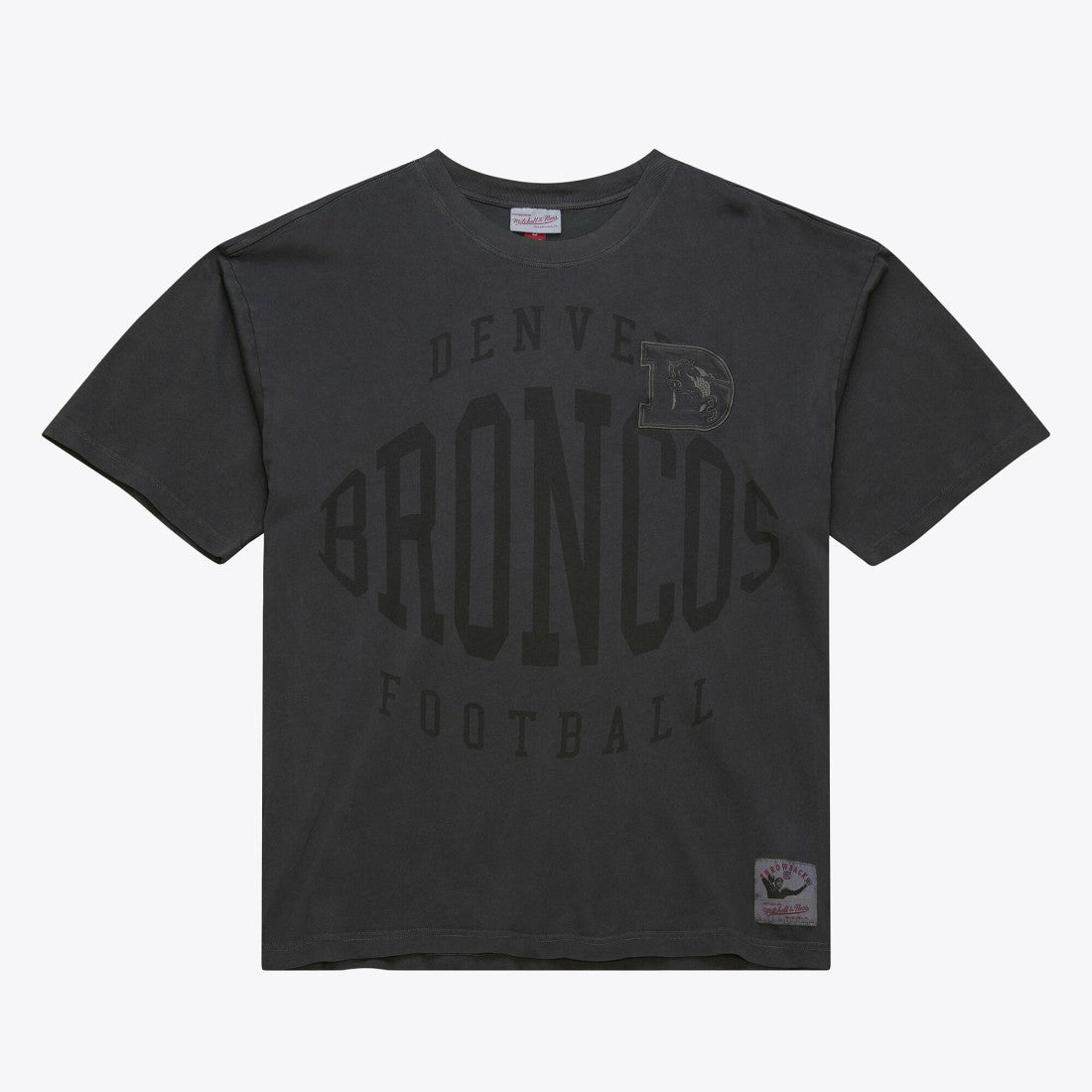 Denver Broncos Downtown Collection Premium Vintage Logo T-Shirt - Black outlet