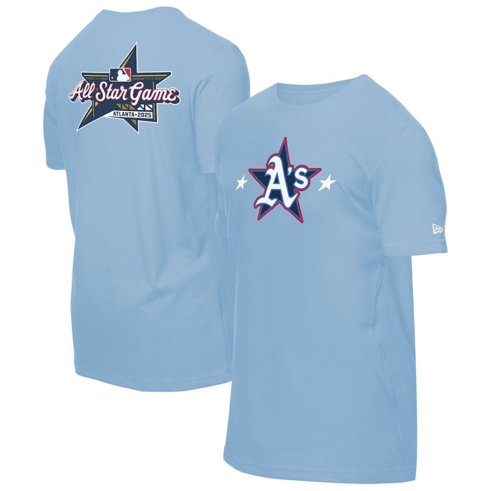 Athletics 2025 MLB All-Star Game Workout T-Shirt - Light Blue | New Era