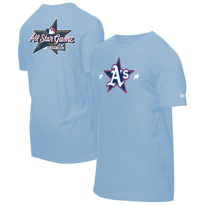 Athletics 2025 MLB All-Star Game Workout T-Shirt - Light Blue | New Era