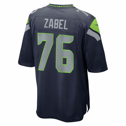 Grey Zabel Seattle Seahawks 2025 NFL Draft First Round Pick Game Jersey - College Navy | Nike cheap