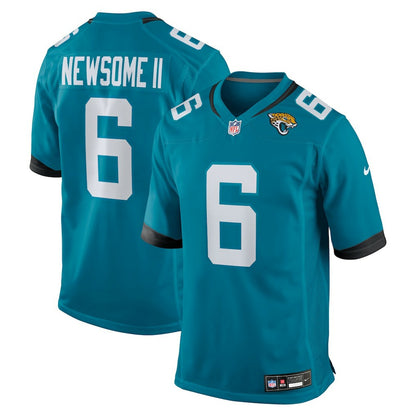 Greg Newsome II Jacksonville Jaguars Team Game Jersey - Teal | Nike on sale