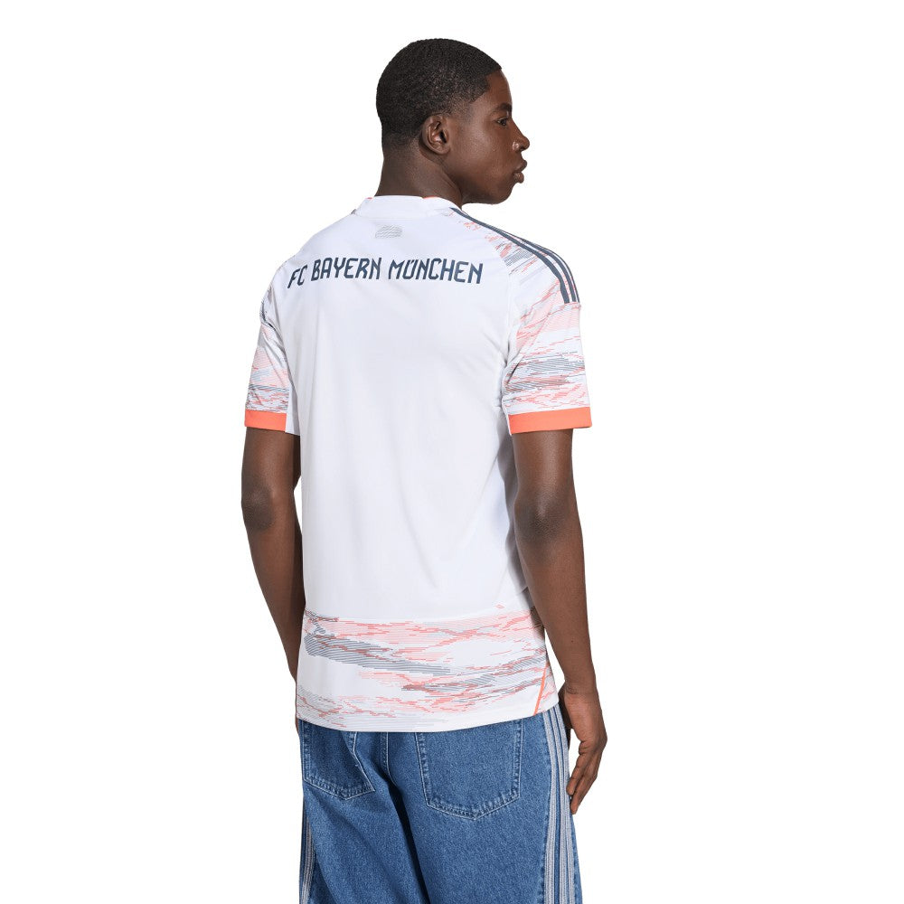 Bayern Munich 2025/26 Away Replica Jersey - White | Adidas for sale